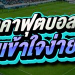วิธีดูราคาฟุตบอลสูง-ต่ำ
